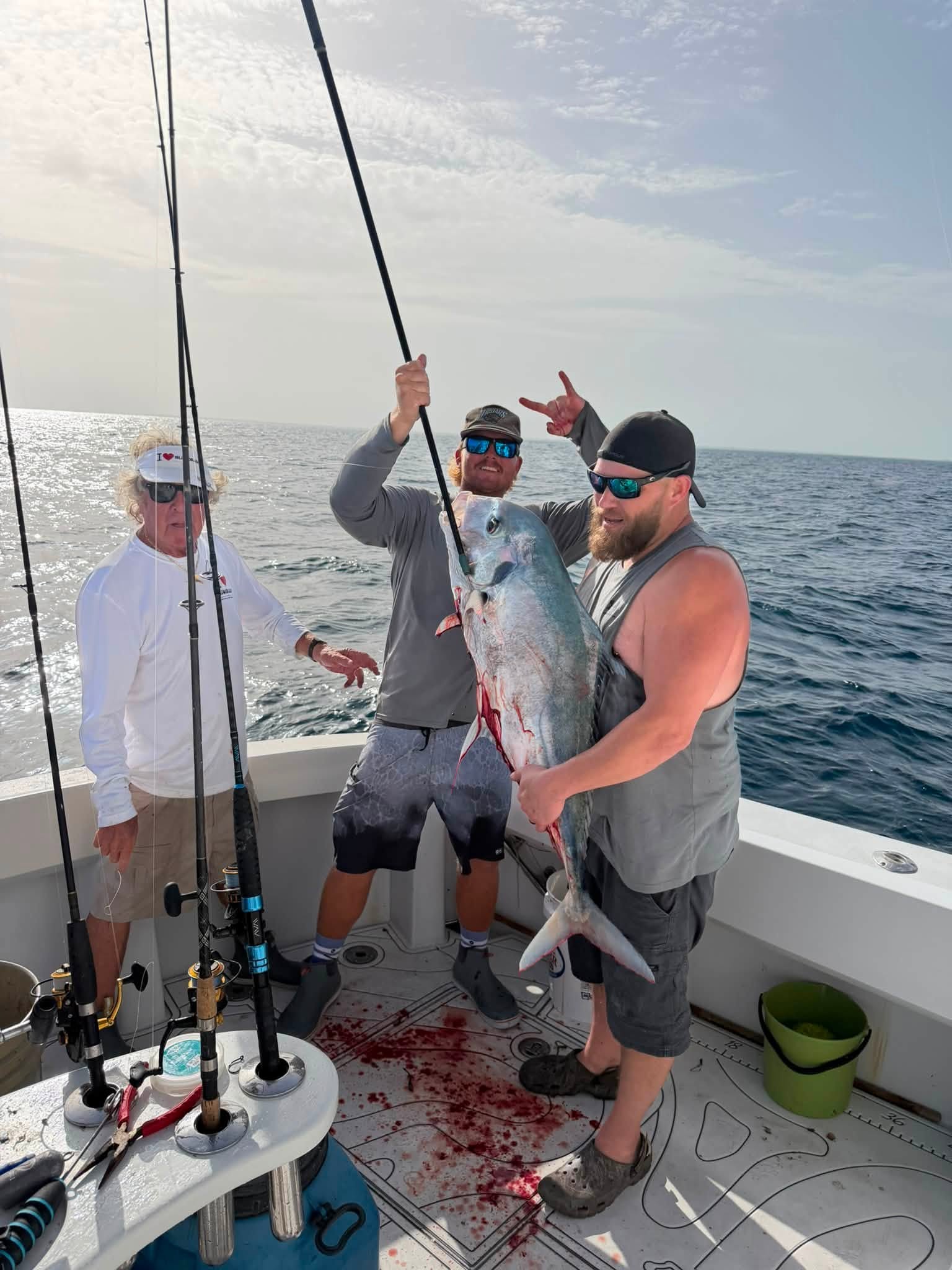 Doubled up offshore of Islamorada aboard the Poppa Wahoo