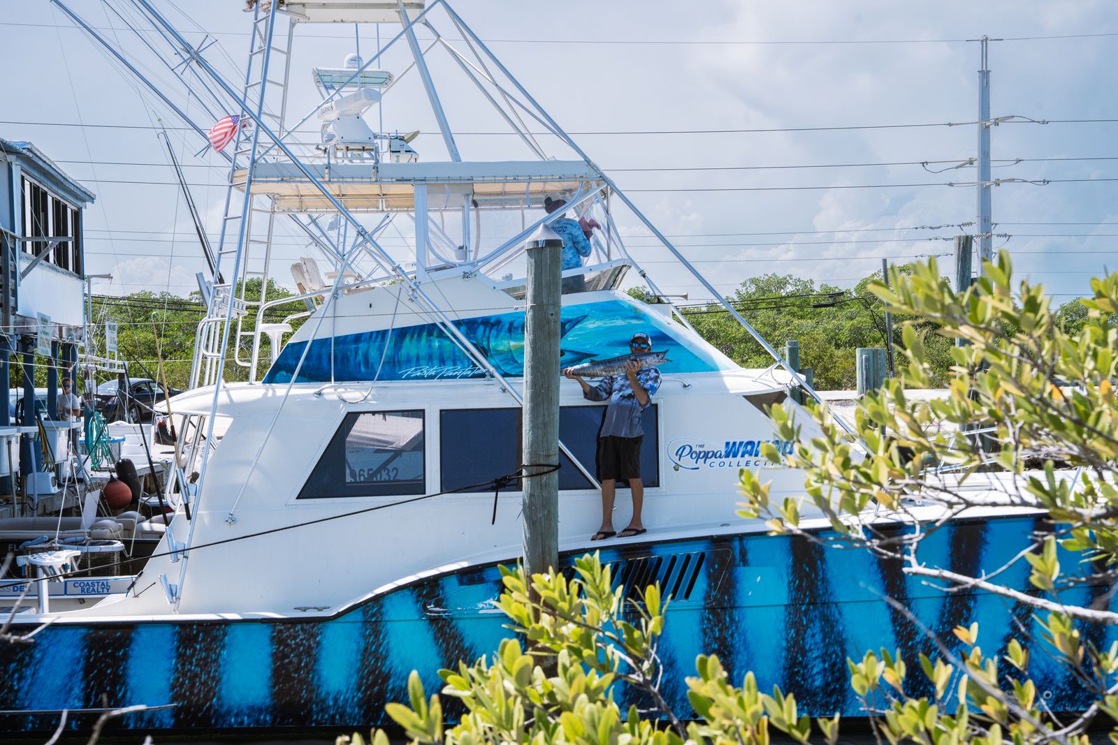 At the dock