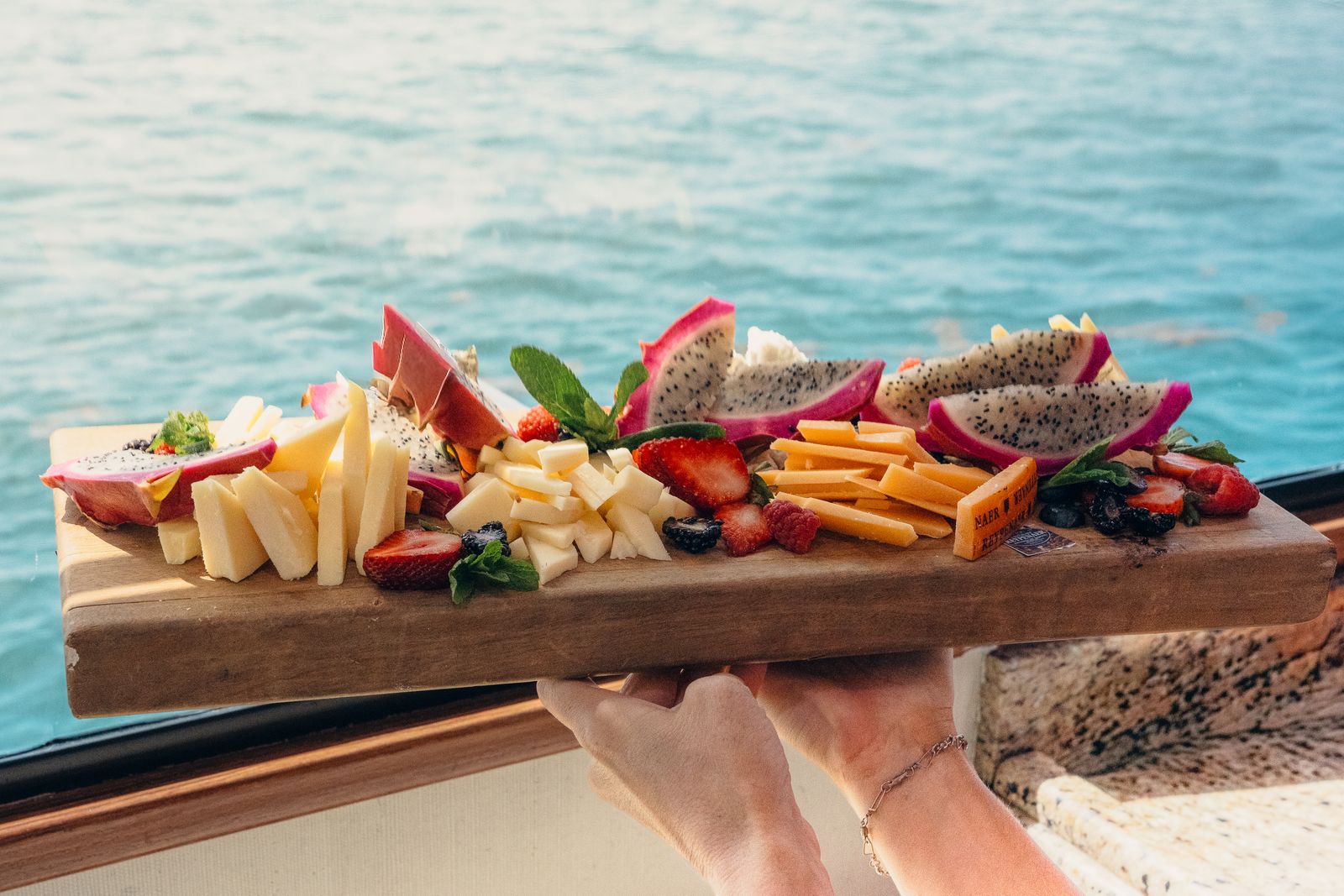 The spread aboard
