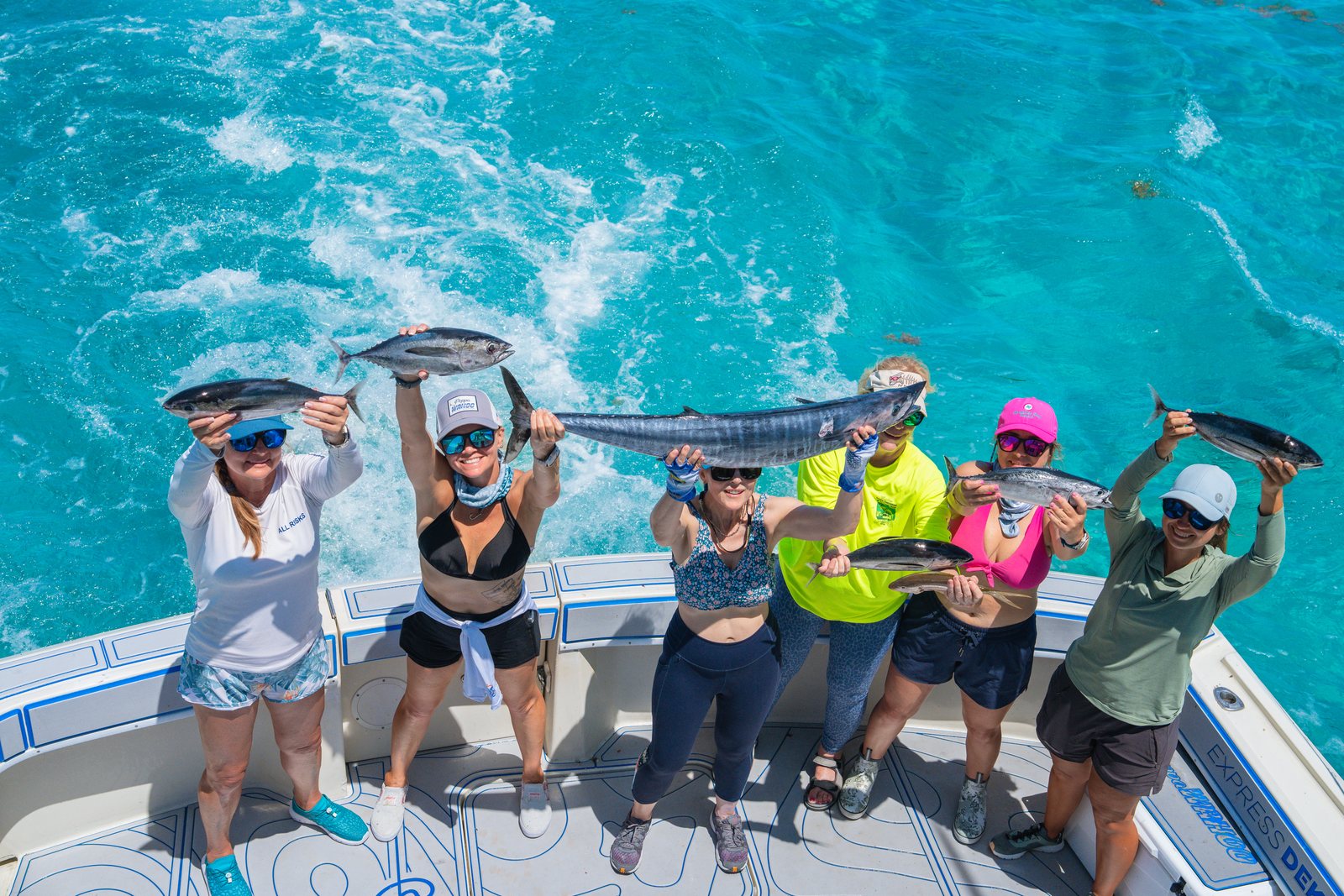 A wahoo overhead